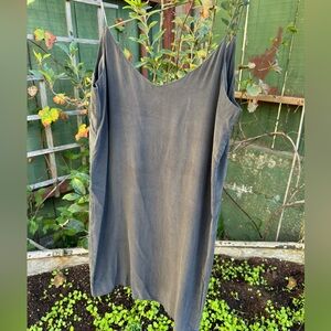 Mikoh washed silk minidress